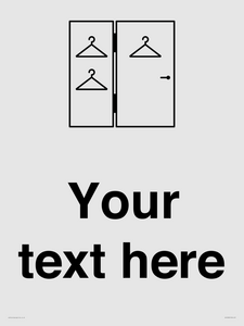 Custom information:  Large Changing room